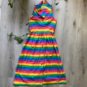Vintage Rainbow Dress
